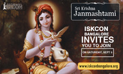 ISKCON Bangalore invites you to join on sri krishna janmashtami 2015