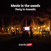 Movie in the woods - Party in Aravalis